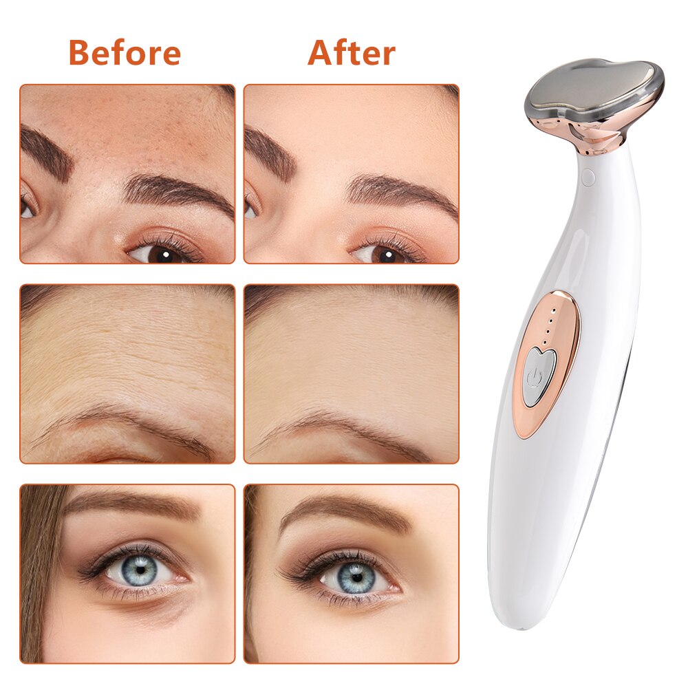 Portable EMS Microcurrent Skin Tightening Face Beauty Pen Multifunction LED Photon Vibration Face Lifting Massager skincare tool