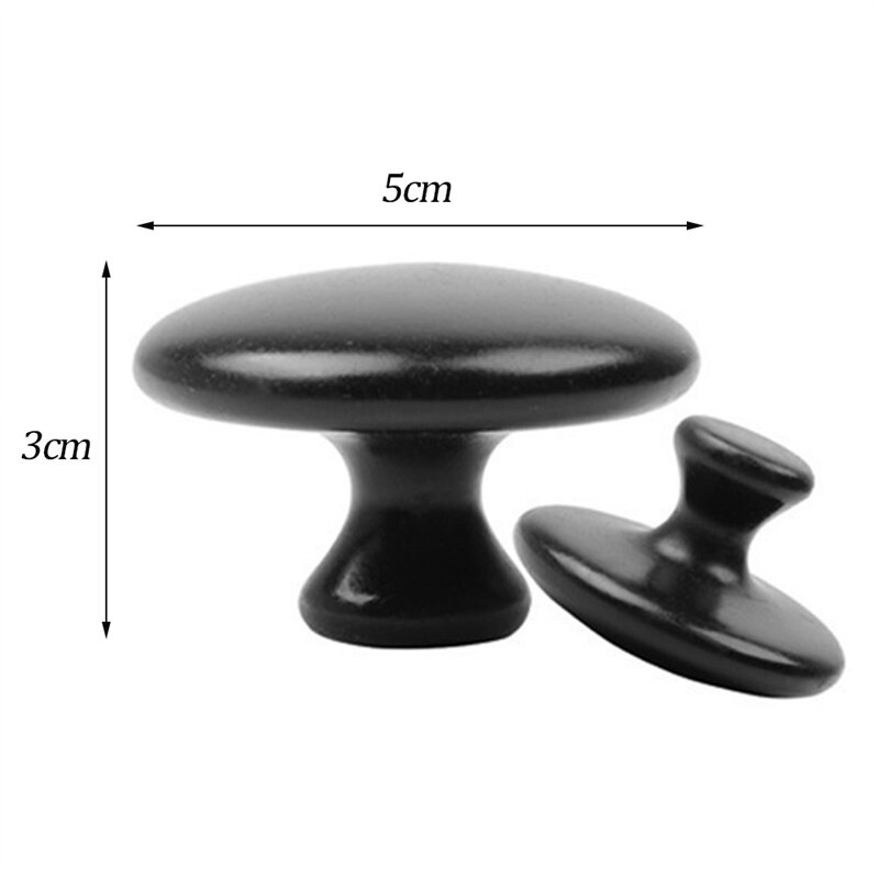 Mushroom Shape Massage Stone Lava Basalt Stone for Spa Massage Therapy Body facial Massage Stone