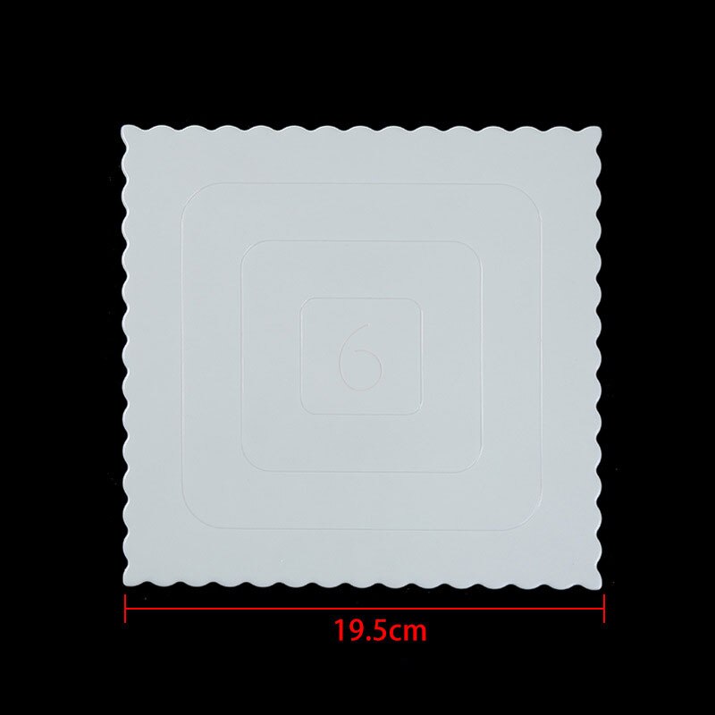 Cake Boards Reusable Plastic Cake Base Cupcake Dessert Tray for Home Wedding Birthday Party 4/6/8/10/12inch: 06