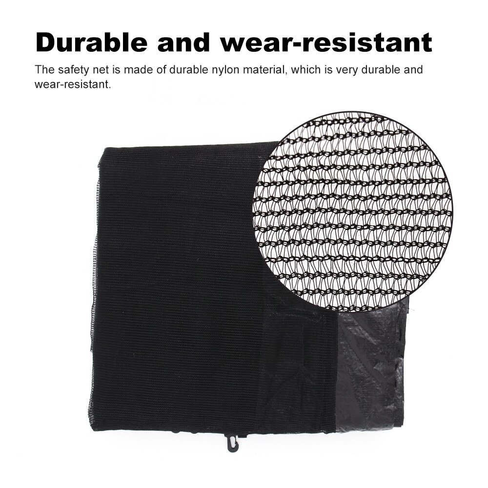Universal Trampoline Enclosure Net Fence Replacement Durable Safety Mesh Netting suit for 6/8/10-Feet Trampoline Accessories