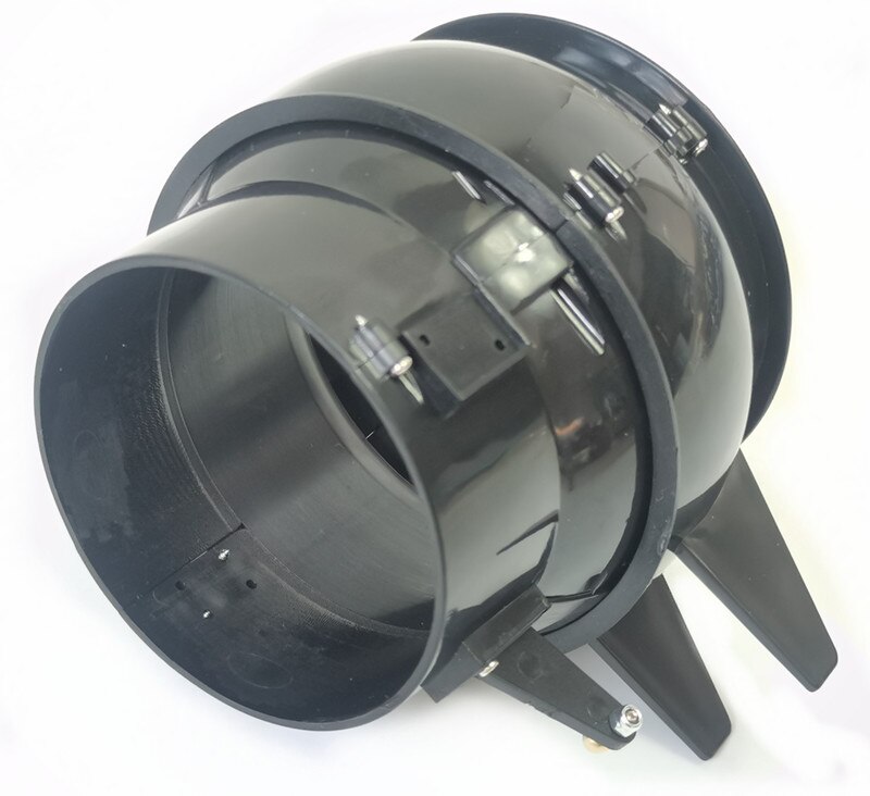 Thrust Vector Nozzle 360 Degree for 80mm EDF Jet RC Airplane DIY Accessories