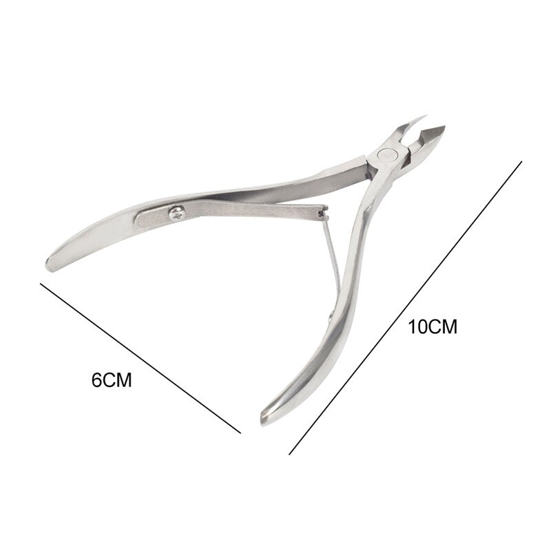 Stainless Steel Toe Nail Nipper Cutter Clipper Ingrown Pedicure Cuticle Scissor: 03