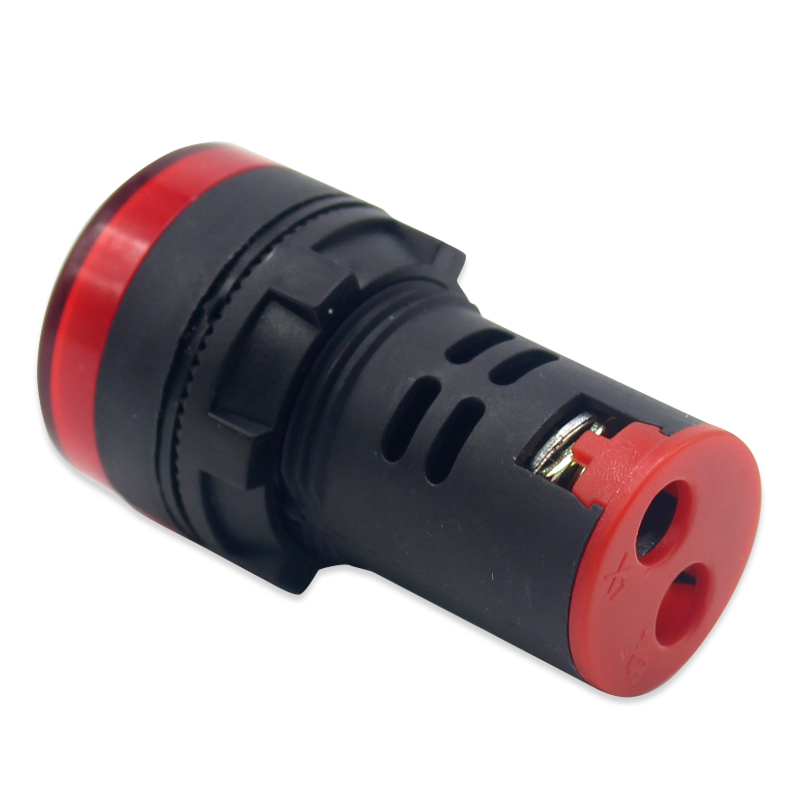 10pcs 12V 24V 110V 220V 380V 22mm Panel Mount LED Power Indicator Pilot Signal Light Lamp AD16-22 Red Blue White Green Yellow