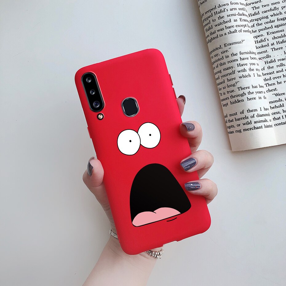 Hoesje voor samsung galaxy  a20s hoesje tpu siliconen hoesje voor samsung  a20s a207f a 20s a20 20 s a207 telefoon achterkant hoesje: Groente