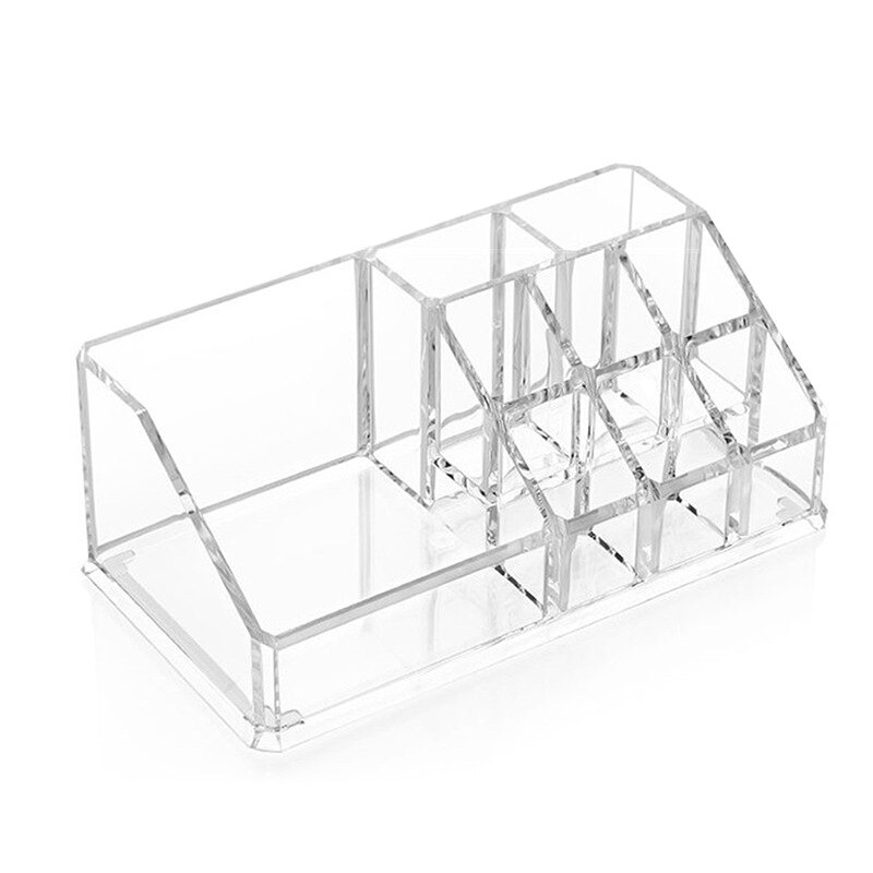 Cosmetic Organizer 2-layer Drawers Acrilico Desk Jewelry Organizer Acrylic Makeup Organizer Arrangement Storage Box: 02