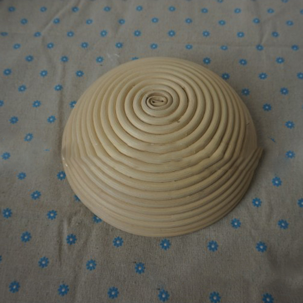 Shgo-round banneton proofing-korgset brod form oblekt naturligt sockerrörsbakningssats med tygfoder