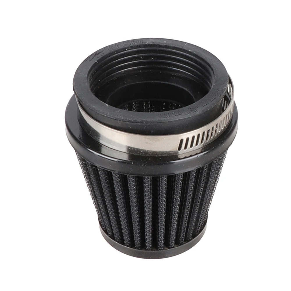 Filtre à air pour moto et scooter, 38mm, 45mm, 50mm, 60mm, kit d'induction d'admission pour dean 6, 50cc, 110cc, 125cc, D343, Pit Bike, façades RL: Gris foncé