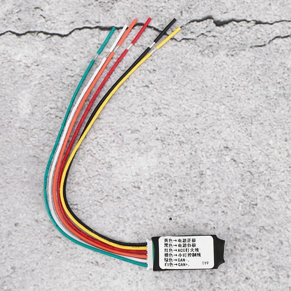 Can Line decodificador Bus simulador 6 líneas plástico Gateway emulador simulador coche Stereo System Connector General
