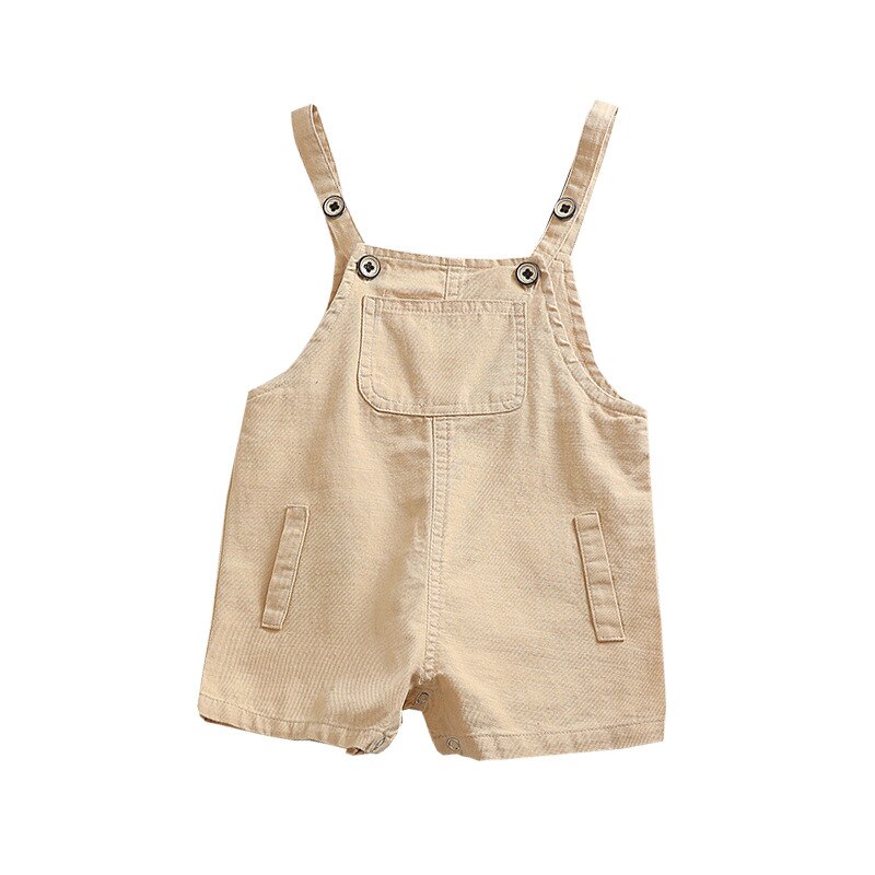 Baby Kids Jumpsuits Korean Casual Shorts for Boys Toddler Girl Overall 1 2 3 4 Years Kids Pants Summer Child Shorts