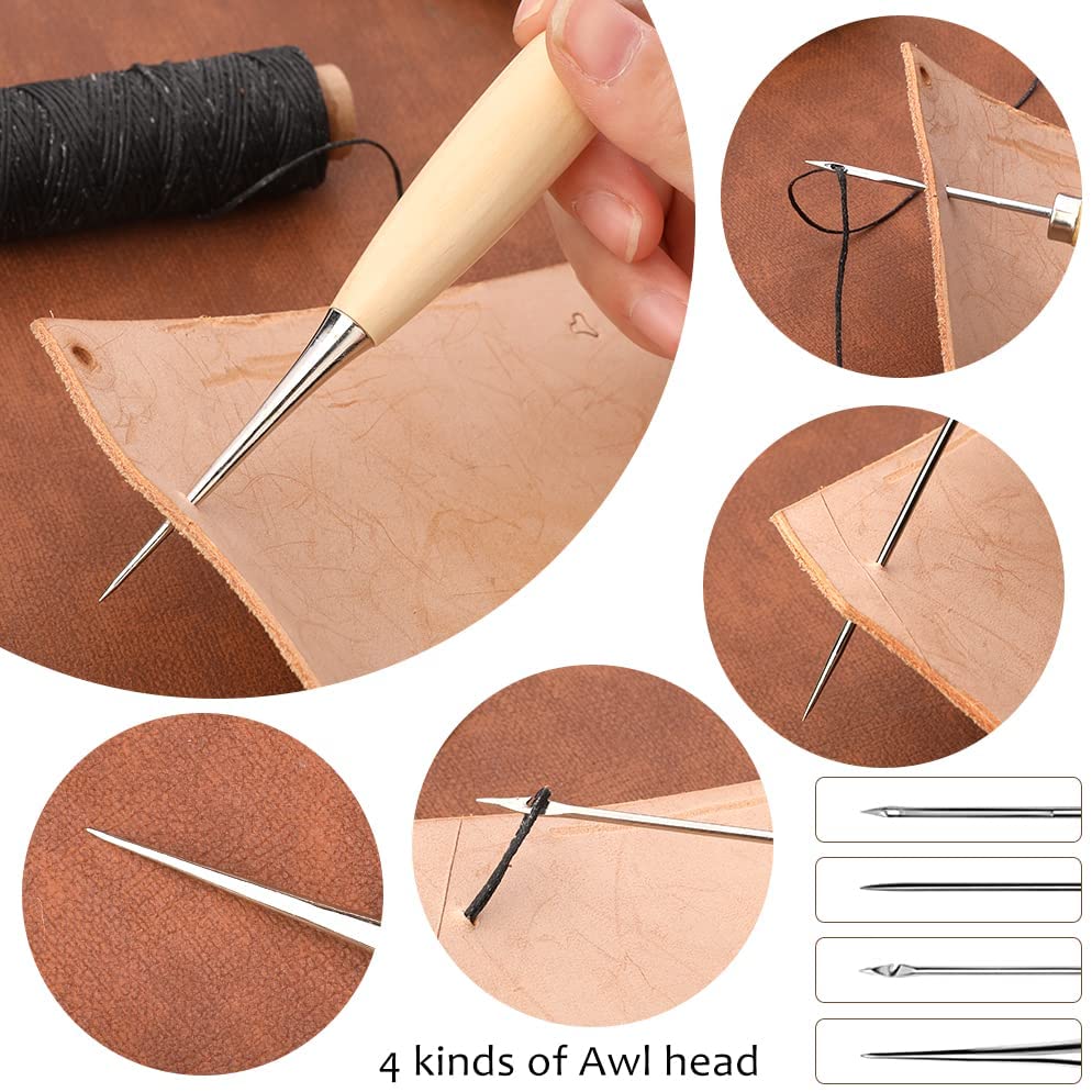 DIY hand sewing leather goods making leather goods DIY leather tools set hand sewing Set