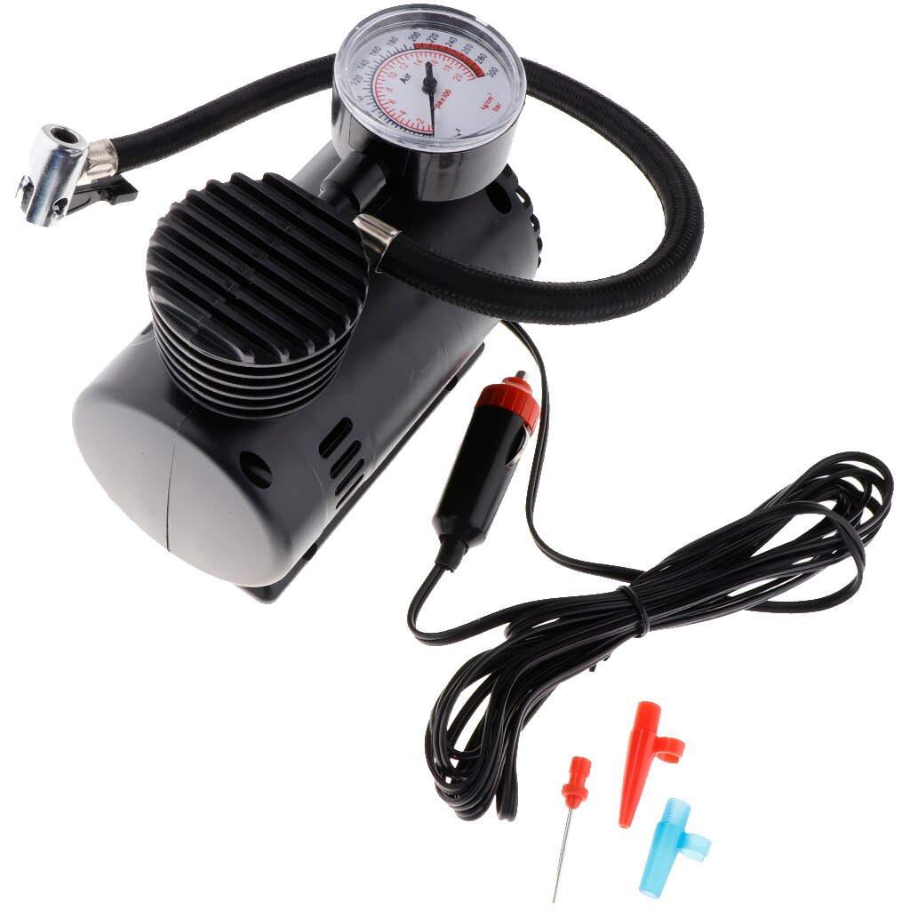 Portable Electric Mini 12V Air Compressor Pump Car Tyre Tire Inflator 300PSI