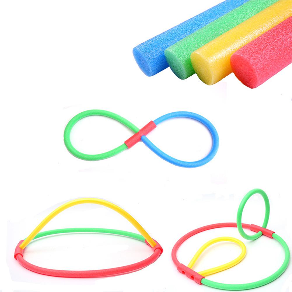 Piscina de natação Flutuabilidade Vara Vara Espuma Espuma De Macarrão Crianças Adulto de Natação Float Swim Aid Flexível Jogar Bilhar Acessórios Cor Aleatória