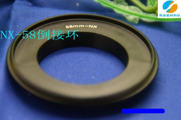 Macro Reverse Lens Adapter Ring 58mm Lens om NX 58MM-NX Voor Sam sung NX