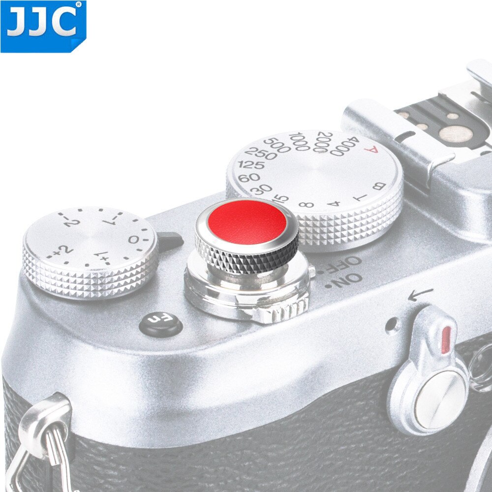 deluxe kamerautløserknapp metall til fujifilm  x100v x -t4 xt30 ii xt20 xt10 xt3 xt2 xpro 2 x100f x100t sony  rx1r rx10iv: Srb-gr rød