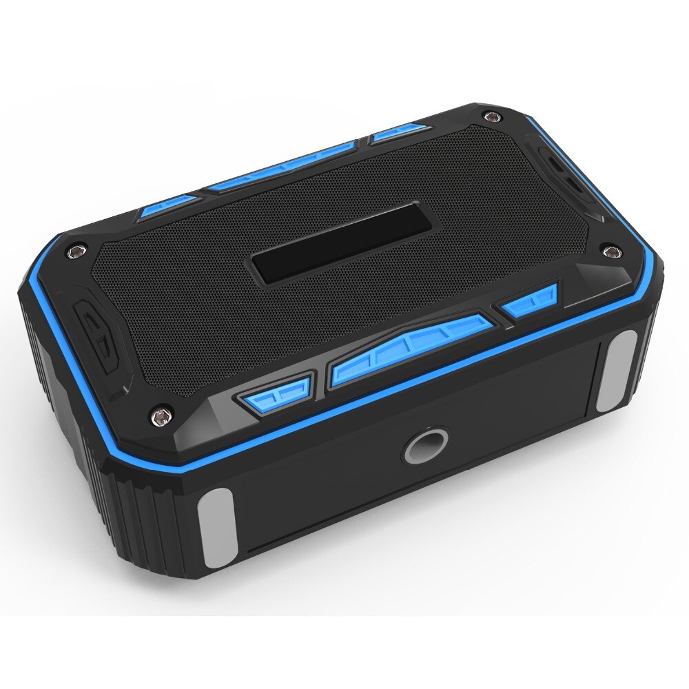 Draagbare Outdoor Waterdichte Draadloze Bluetooth Speaker Bass Stereo Subwoofer Aux Fm Radio Tf Card MP3 Speler Handsfree