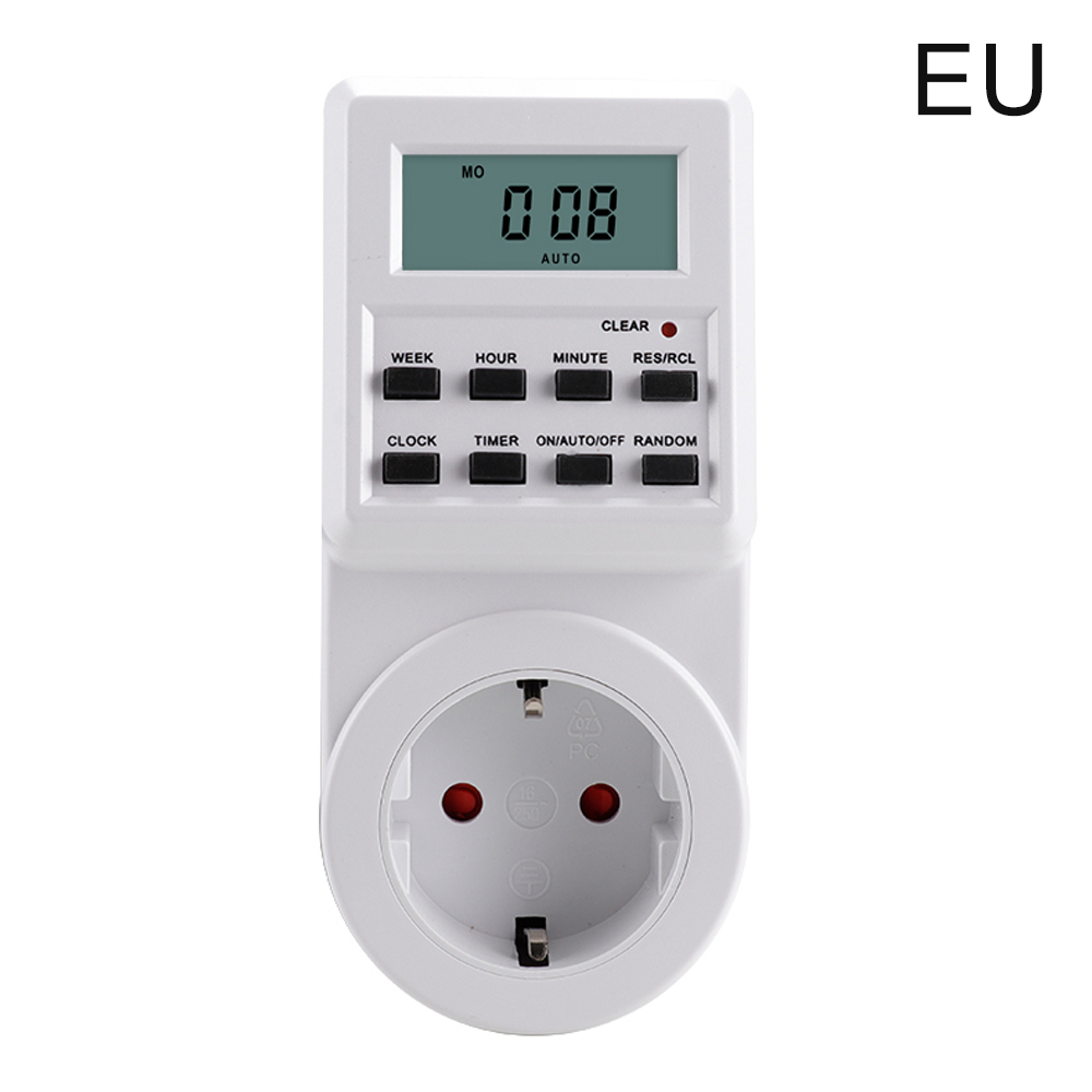Outlet Timer 24 Hours Programmable and Plug in Timer for Electrical Outlets Indoor Digital Timer for Aquarium Light and Lamp: Gold