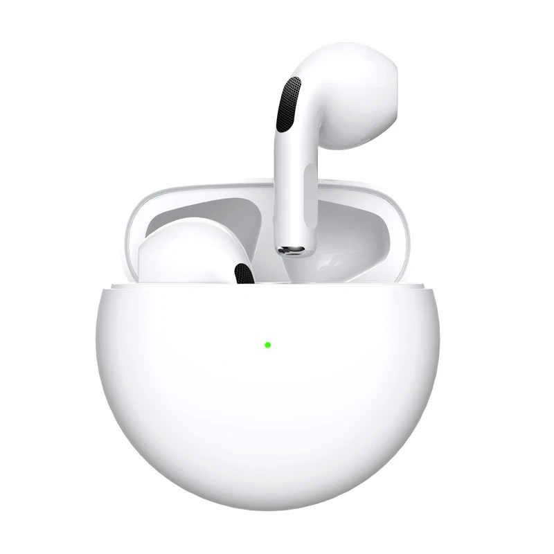 Bezprzewodowy zestaw słuchawkowy Bluetooth Stereo Binaural TWS douszne słuchawki bezprzewodowe Bluetooth dla Huawei Xiaomi Redmi: WHITE