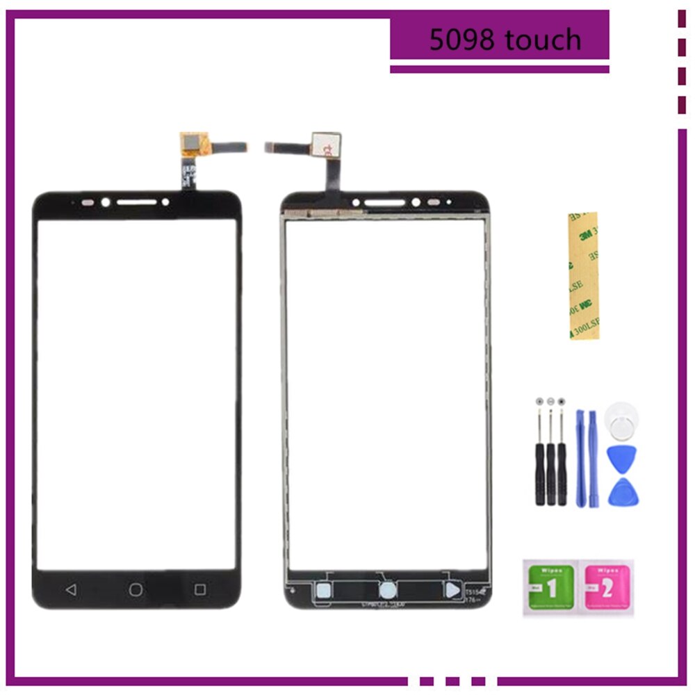 5098 Touch Voor Alcatel One Touch Pixi 4 5.0 Ot 5010 5010D 5010E 5010G 5010X OT5010 Touch Screen Panel sensor Digitizer Glas