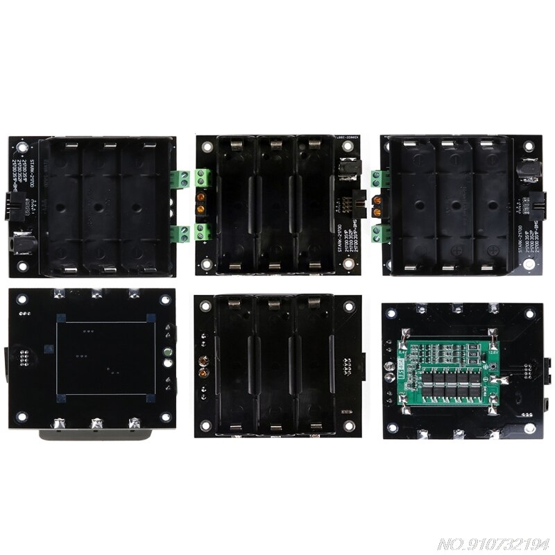 Power Bank Case DIY 21700 Battery Holder Box 12V Power Supply Charger for LED Light WiFi Router DIY Ebike and more D17 20