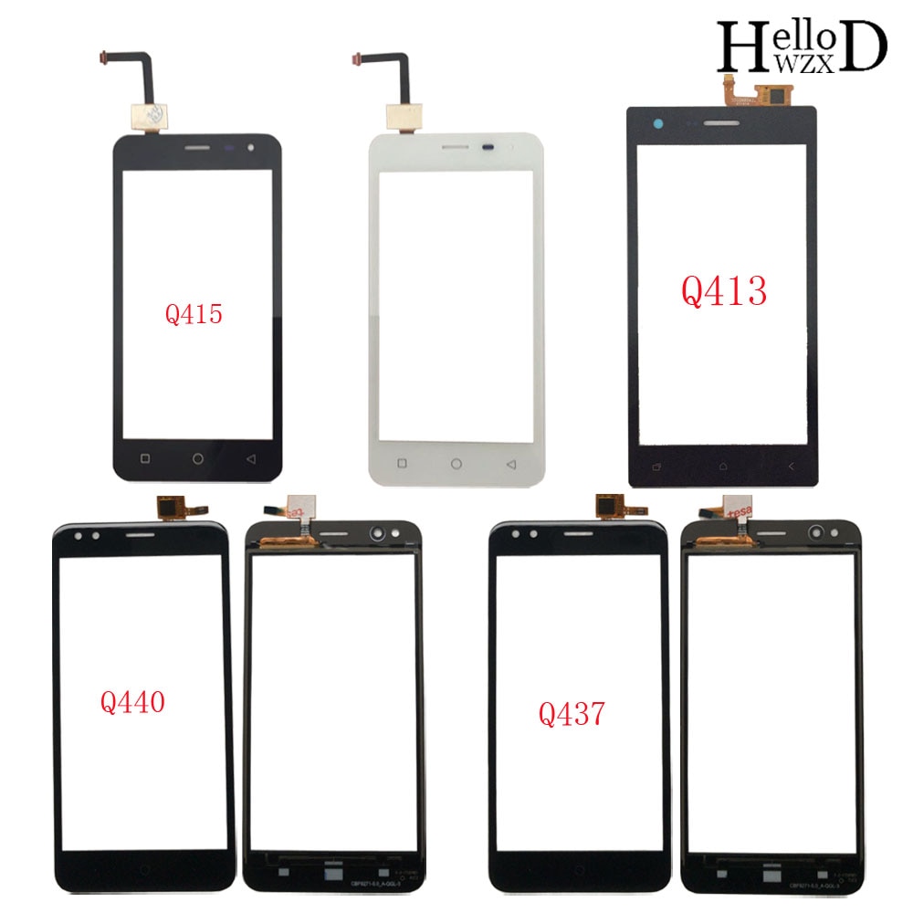 Touch Screen For Micromax Canvas Q413 Canvas Pace Q415 Bharat 3 Q437 Bolt Ultra 2 Q440 Digitizer Panel Front Glass Sensor Glue