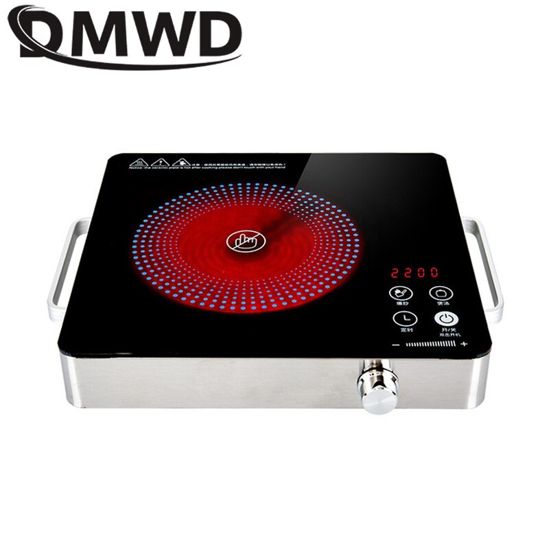 3500W Electric Magnetic Waterproof Induction Cooker Intelligent Pot Stove With Timer Ceramic Heaters Household Cooktop 110V