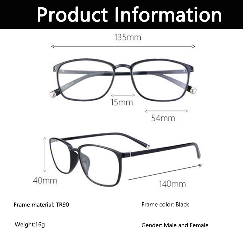 Progressieve Multifocale Leesbril Meekleurende Mannen Vrouwen Anti Blauw Licht Verziend Bril Flexibele Tr90 Full Frame + 1.5
