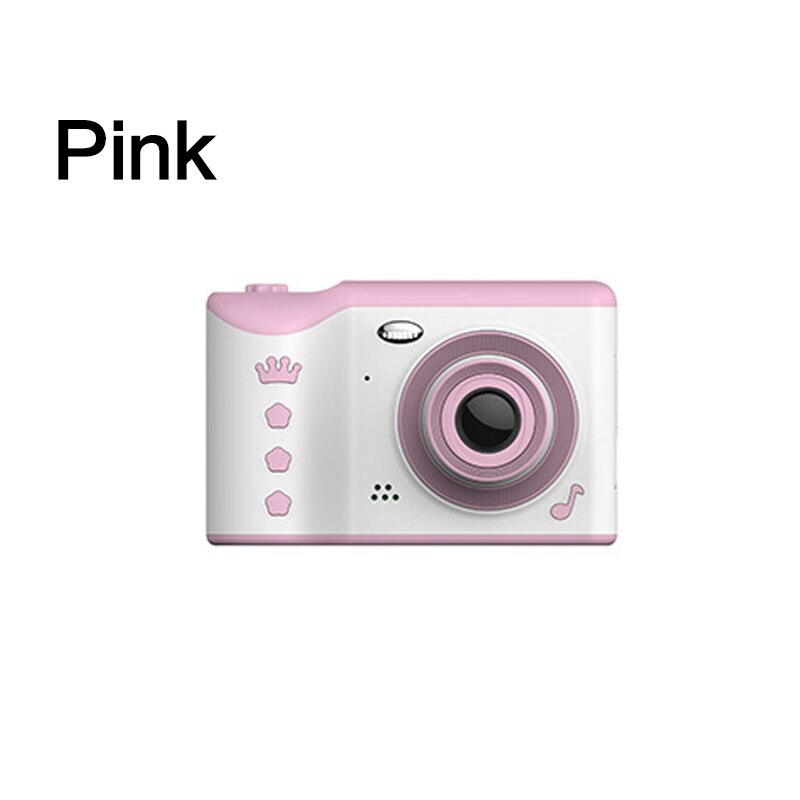 Cámara fotográfica de 1080P para niños, cámara de vídeo HD, soporte para selfi, pantalla táctil de 2,8 pulgadas, Mini cámara Digital para niños, de cumpleaños: Pink / Standard