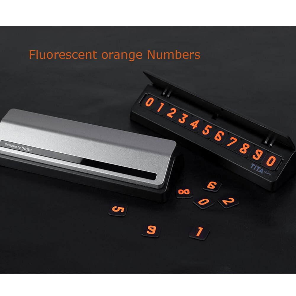 Xiaomi-teléfono inteligente Bcase TITA para coche, accesorio Original tipo Flip, placa de tarjeta de teléfono para estacionamiento templado, Mini decoración para coche