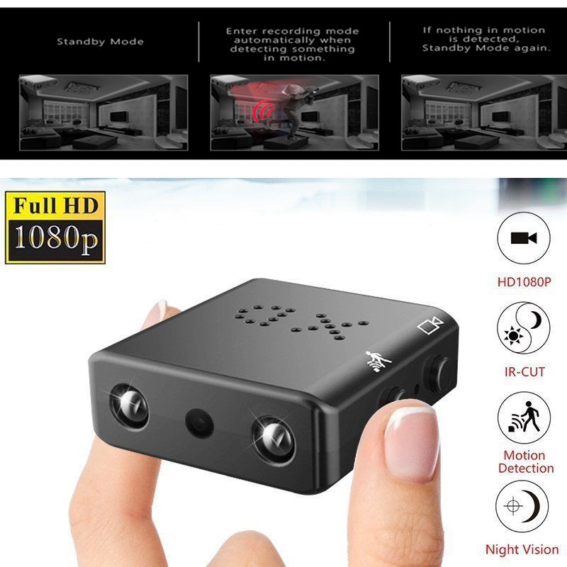1080P Full HD caméscope XD IR-CUT Mini caméra plus petit infrarouge Vision nocturne Micro caméra détection de mouvement DV Mini caméra vidéo