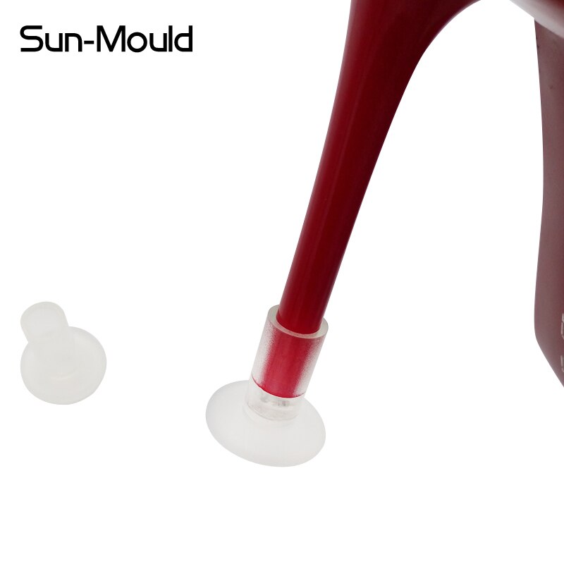 Protector de tacón alto para zapatos de baile latino, 60 par/lote, para mujer, antideslizante, para de boda