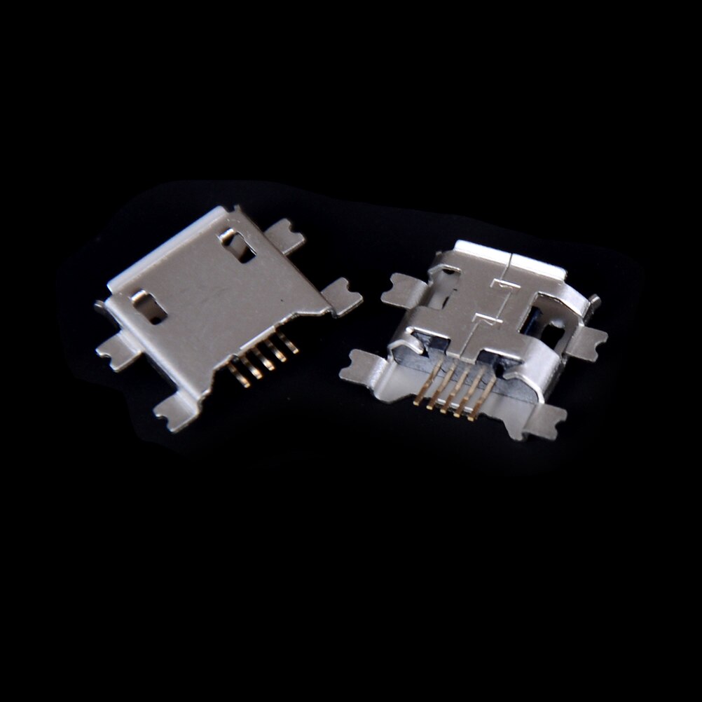 20 kpl 5 -nastainen micro-usb-liitin jakkiliitin naaras micro-usb-liitin  g22 smd 4 jalkaa: Default Title