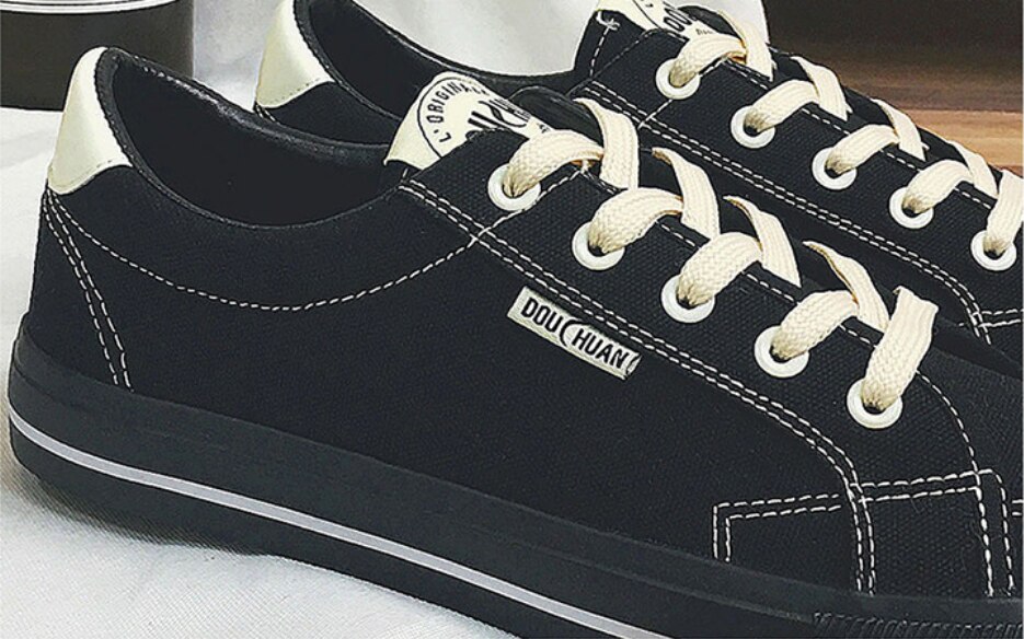 Belbello Tiener Schoenen Flat Base Lage Schoenen Ontsmetten Ventileren Canvas Student Schoenen Tideway Ontspanning Student Schoenen