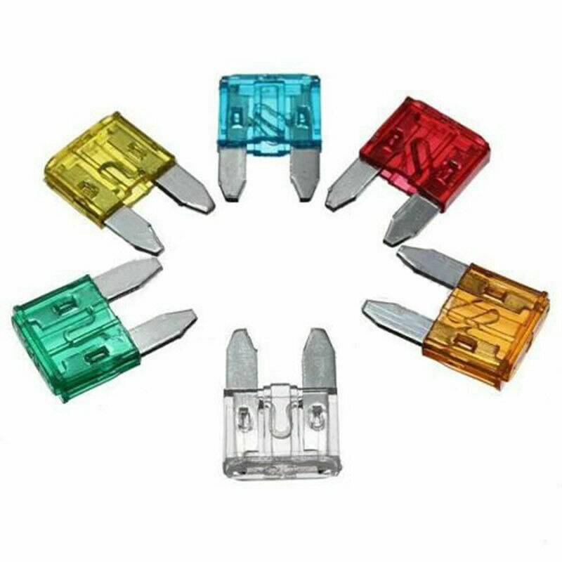 30Pcs Auto Blade Fuse for Car 5 10 15 20 25 30 AMP Mixed Motorcycle YX