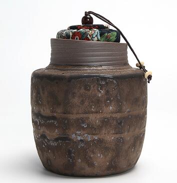 Cajas de almacenamiento de té selladas hechas a mano estilo chino kongfu: F