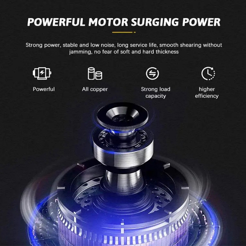 T9 électrique tondeuse à cheveux USB Rechargeable sans fil Machine de coupe de cheveux rasoir tondeuse à barbe Kit de coupe de cheveux électrique cisaillement à poussée