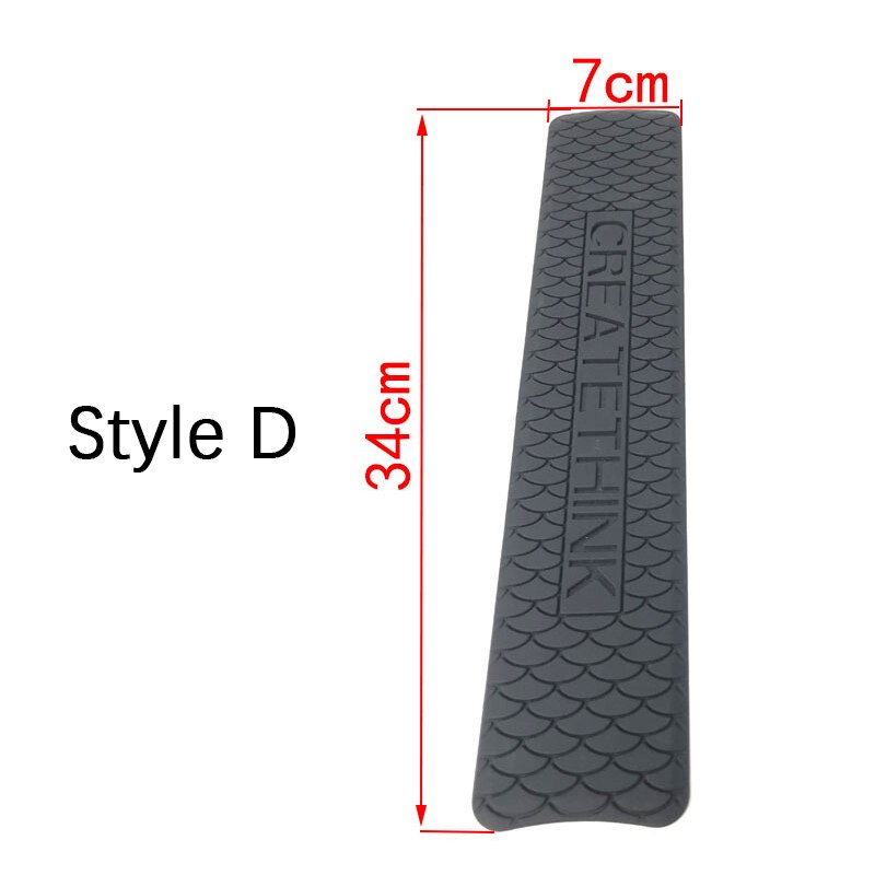 3D MTB/Road Bicycle Stickers Paster Frame Scratch-Resistant Protector Bike Removeable Stickers Anti-Skid Push Guard Frame Cover: DD-Style D