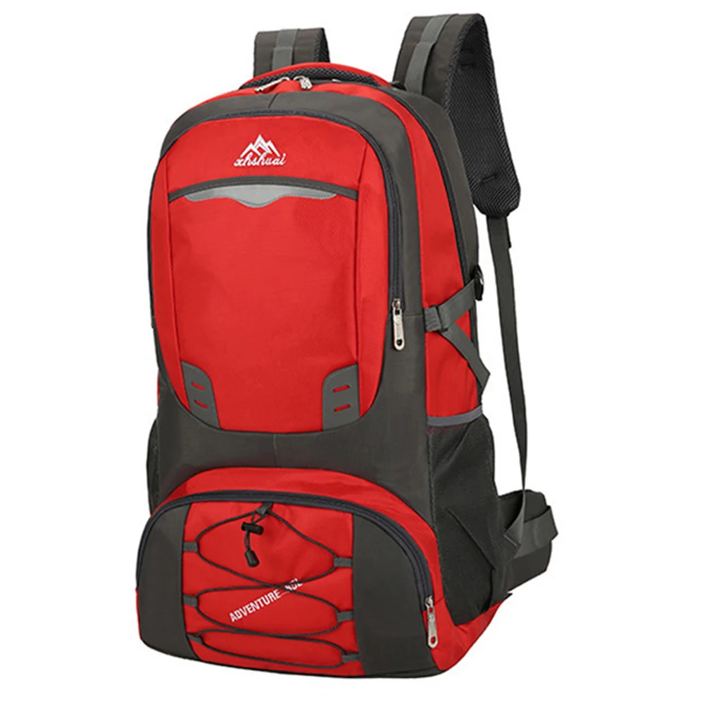 85l 60l 40l heren waterdichte rugzak reistas sporttas outdoor bergbeklimmen wandelen klimmen kamperen rugzak voor mannen: 12 inch / Rood