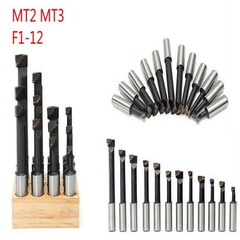 50mm head milling cutter rotary 9PCS bore cutter set MT2 MT3 F1-12 lathe boring head cutters