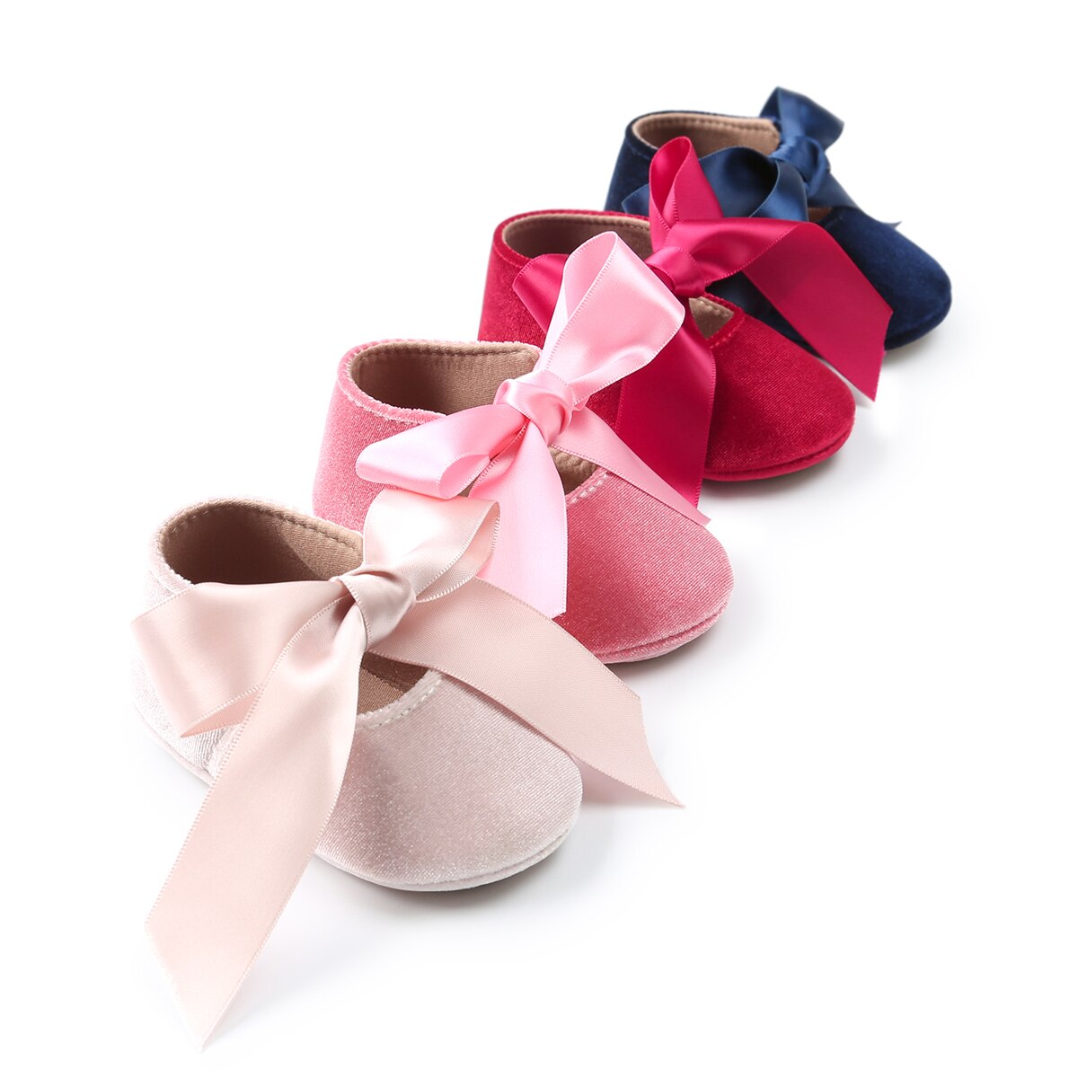 Pudcoco 0-18m babymeisjes prinsessenschoenen peuter mary jane kant feest bruiloft platte schoenen