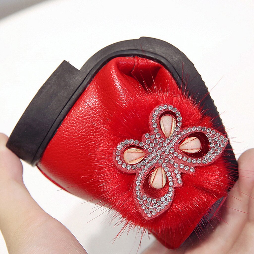 Botas Martin de cuero para niña, zapatos para niña, botas cálidas antideslizantes, botas de fondo suave a la , zapatillas de deporte para niño