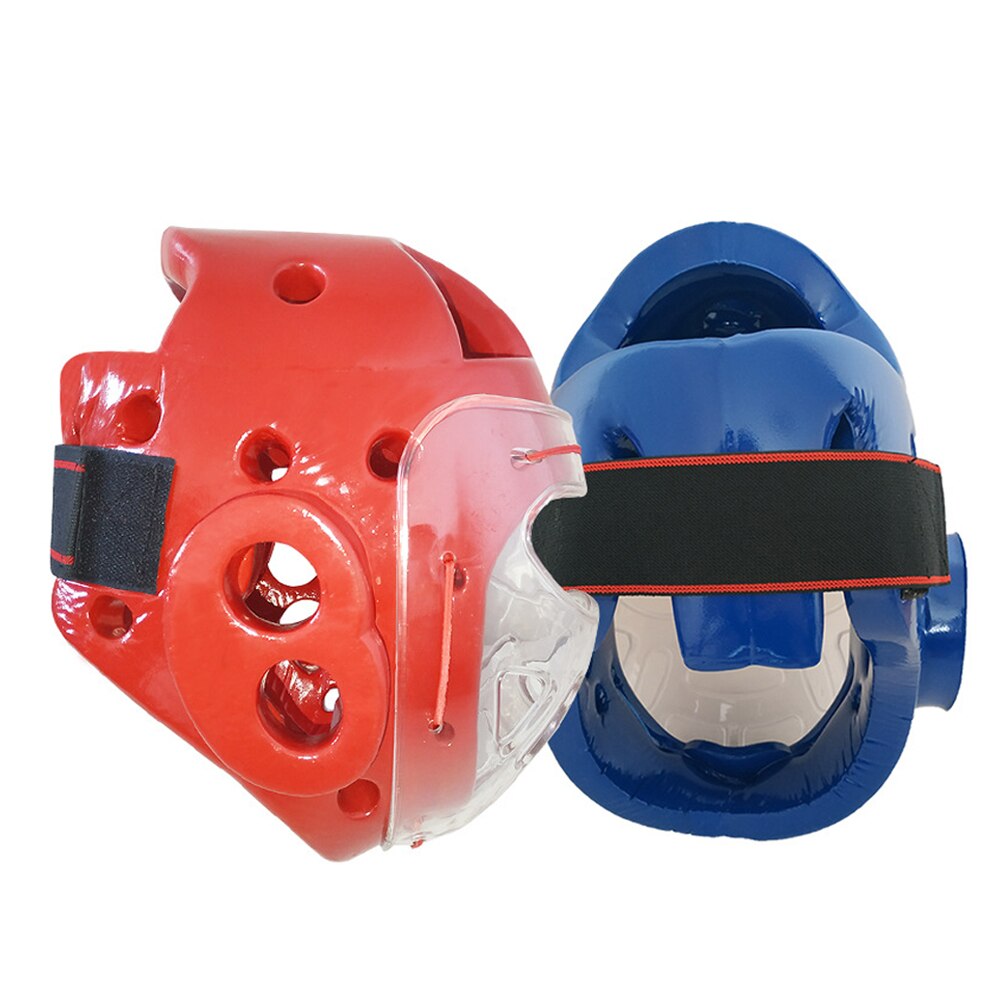 Kids Karate Taekwondo Wearproof Martial Art Protector Competition Kids Adult Boxing Helmet Headgear Training Accessories