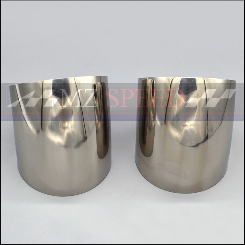 Tubo de codo de 90 grados de soldadura a tope sanitario OD de 89mm 102mm 108mm 114mm silenciador de tubo de escape de acero inoxidable 304 tubo soldado