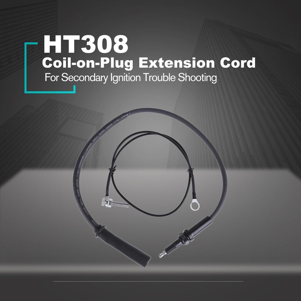 Hantek HT308 Coil-on-Plug Extension Cord Cable for Secondary Ignition Trouble Shooting Automobile Diagnostic Testing Cable