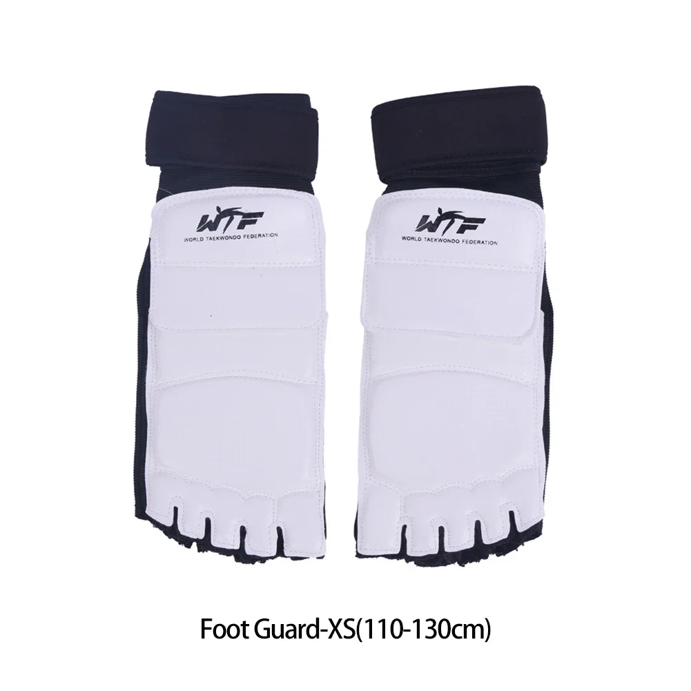 1 Juego de guantes de cuero para pies de Taekwondo, Protector de tobillo para Karate, boxeo, artes marciales, calcetín, entrenamiento, equipo de Protección deportiva: Gris