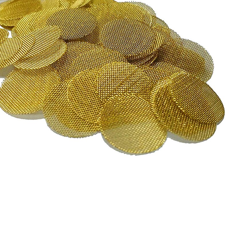 Brass Screens Pipe Screen Filters - 3/4 Inch, 50pcs