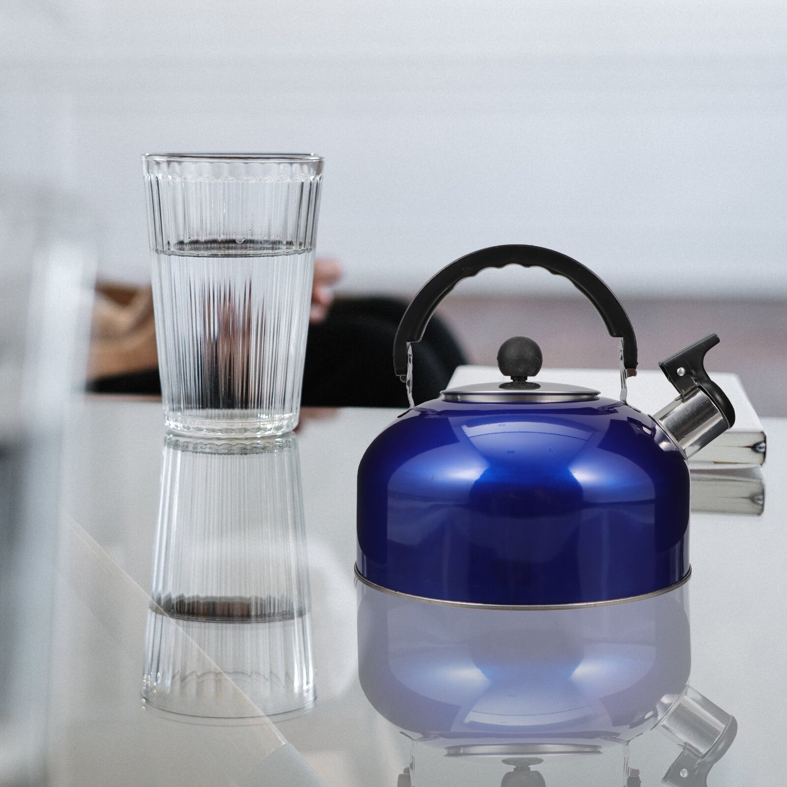 Whistling Fluitketel Hittebestendige Whistling Fluitketel Home Office Waterketel