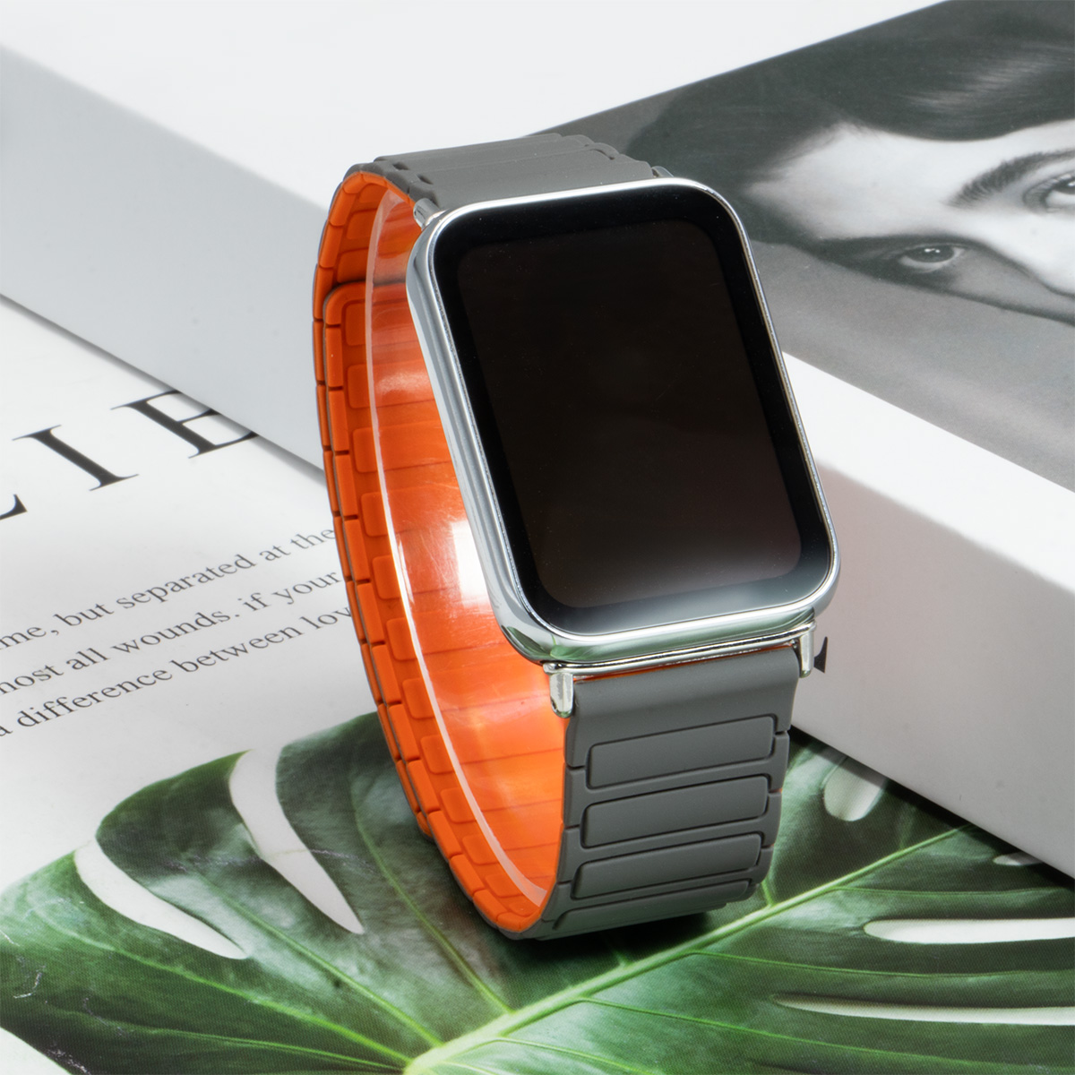 Silikone magnetisk rem til redmi watch 4/5 loop-rem armbånd til xiaomi mi band 8 pro /9 pro udskiftningsarmbåndstilbehør
