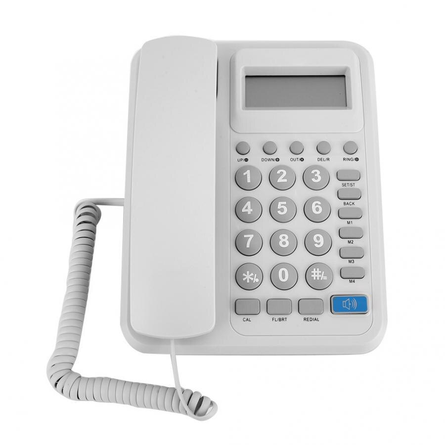 KX-T2023 Landline Phone Caller ID Display Battery Free Telephone (UK Telephone Line with Random Color)