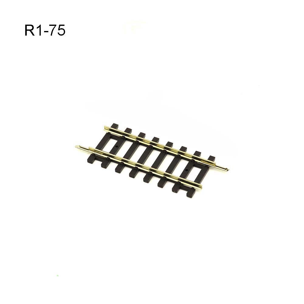 3 stk ho tog model togspor lige skinne 1:87 model jernbane tilbehør: 75