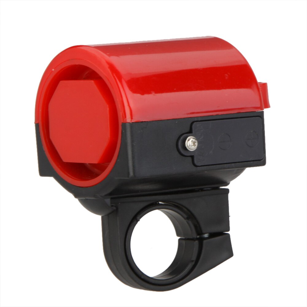 Cyrusher Bicycle Riding Electronic Bell Road Bike Color Electric Horn Electric Bell Safety Riding Alarm Rainproof: 014040-Red
